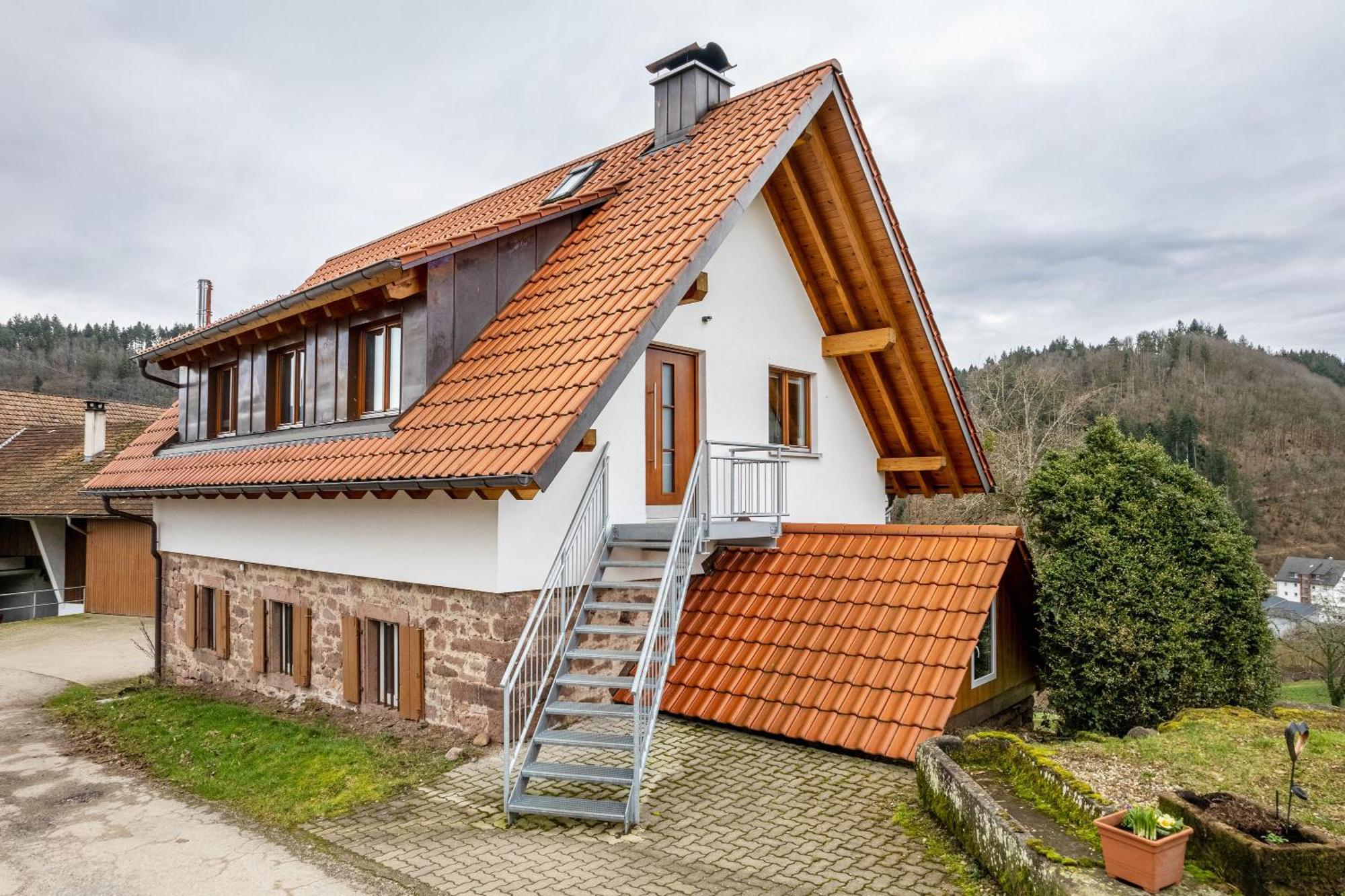 Villa Vorderbühlhof - Kimmigs Ferienhäusle Oppenau Exterior foto